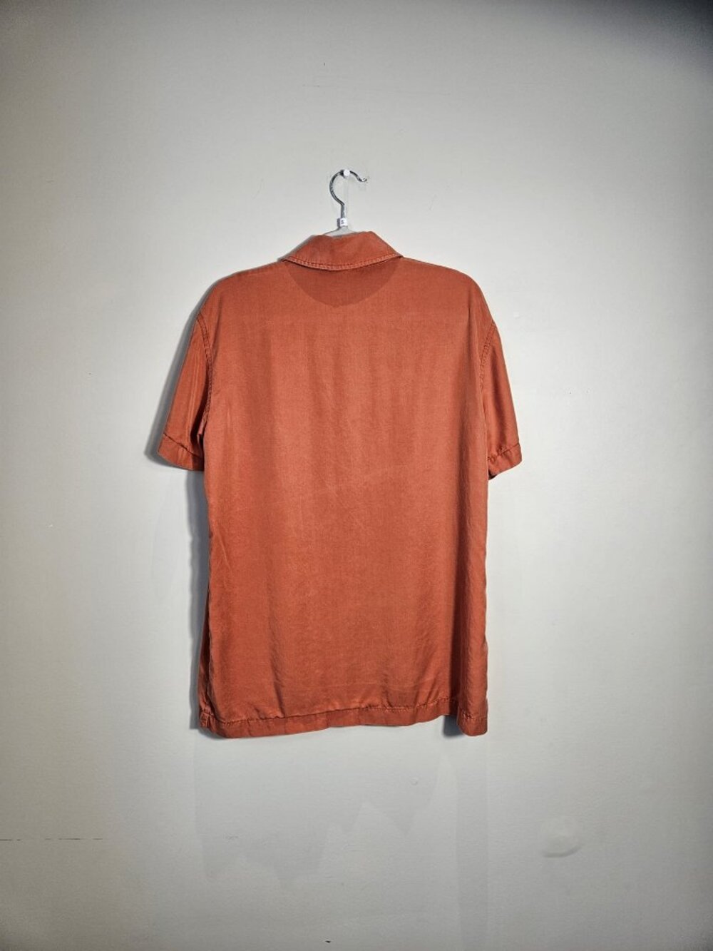 KOTN Orange Short Sleeve Shirt Size S - Picture 3 of 4